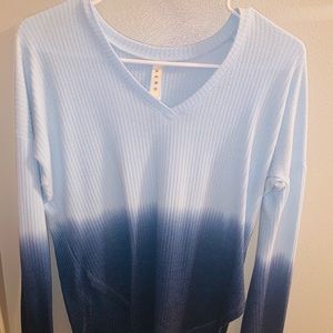 aeropostale long sleeve multi color tee